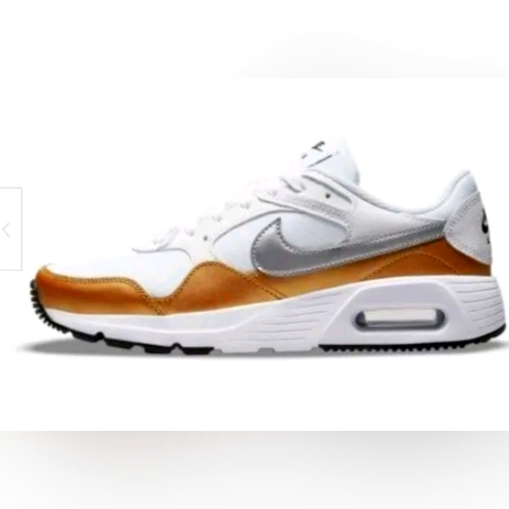 Nike Air Max SC Womens White/Gold/Silver